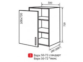 Кухня RioLine (Vip-master) Верх №5 (50-72)