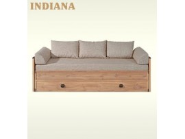 Детская Indiana (BRW) Кровать-диван JLOZ_80_160 +подушки+матрас