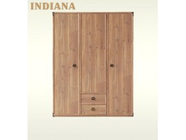 Детская Indiana (BRW) Шкаф JSZF 3d2s